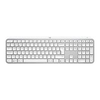 Logitech MX Keys S Wireless UK English Keyboard Pale Grey