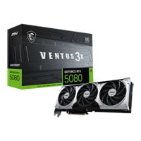 MSI NVIDIA GeForce RTX 5080 16GB VENTUS 3X OC PLUS Blackwell Graphics Card