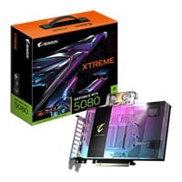 Gigabyte AORUS NVIDIA GeForce RTX 5080 XTREME WATERFORCE WB 16GB Graphics Card