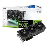 PNY NVIDIA GeForce RTX 5090 32GB Overclocked Triple Fan Blackwell Graphics Card