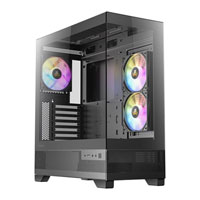 Antec CX700 ARGB ATX Mid Tower Tempered Glass Black PC Gaming Case