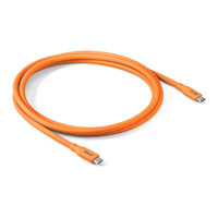 Club3D 2m Orange USB Type-C to USB Type-C Cable