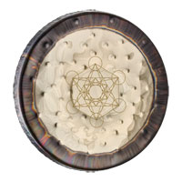 Meinl Sonic Energy 22 Inch Soundscape Gong - Metatron's Cube