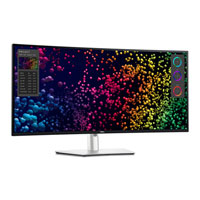 Refurbished Dell UltraSharp 40" U4025QW 5K WUHD 120Hz Curved HDR600 IPS Thunderbolt4 Monitor