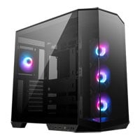 MSI MAG PANO 100R PZ Mid-Tower Tempered Glass PC Gaming Case Black