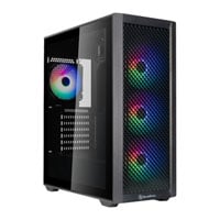 SilverStone FARA 515XR Tempered Glass Black Mid Tower Case