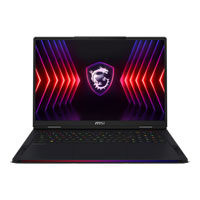 MSI Raider 18 HX A14VGG 18" 120Hz UHD+ Core i9 RTX 4090 Gaming Laptop