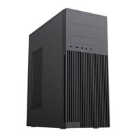 CiT Academy Mid-Tower Office PC Case with 500W PSU