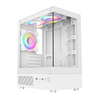 CIT Celsius White MicroATX PC Gaming Case