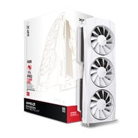 XFX Quicksilver AMD Radeon RX 9070 XT Gaming White 16GB Graphics Card