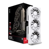 XFX Swift AMD Radeon RX 9070 XT Triple Fan Gaming White 16GB Graphics Card