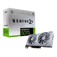 MSI NVIDIA GeForce RTX 5070 12GB VENTUS 2X OC WHITE Blackwell Graphics Card