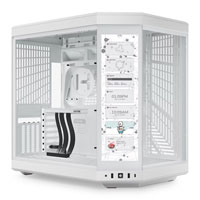 Refurbished Hyte Y70 Touch Dual Chamber Snow White Mid Tower PC Case