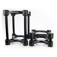 (B-Stock) IsoAcoustics ISO155 Speaker Stands (Pair) - Black