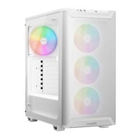 be quiet! Pure Base 501 LX Tempered Glass Window White RGB Mid Tower PC Gaming Case