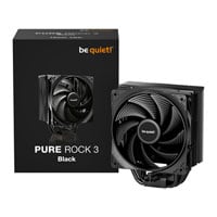 be quiet! BK039 Pure Rock 3 Intel/AMD Black Single Tower Performance Air CPU Cooler