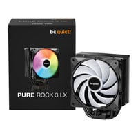 be quiet! BK040 Pure Rock 3 LX Intel/AMD Black Single Tower Performance Air CPU Cooler