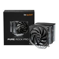 be quiet! BK041 Pure Rock Pro 3 Intel/AMD Silver Dual Tower Performance Air CPU Cooler