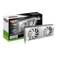 INNO3D NVIDIA GeForce RTX 5070 12GB TWIN X2 OC White Blackwell Graphics Card