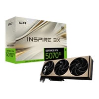 MSI NVIDIA GeForce RTX 5070 Ti 16GB INSPIRE 3X OC PLUS Blackwell Graphics Card