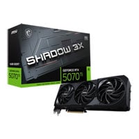 MSI NVIDIA GeForce RTX 5070 Ti 16GB SHADOW 3X OC Blackwell Graphics Card