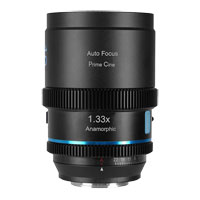 Sirui 40mm Autofocus T1.8 1.33x Anamorphic Lens, Blue Flare (X Mount)