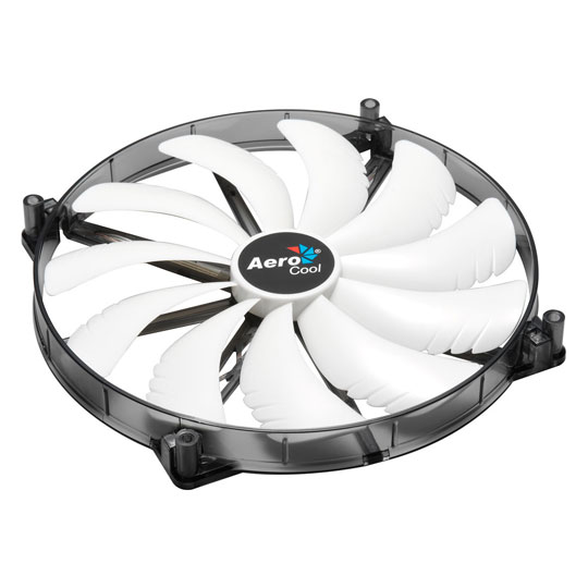 Aerocool Silent Master Quad 200mm White Led Fan Ln59820 - En55666 