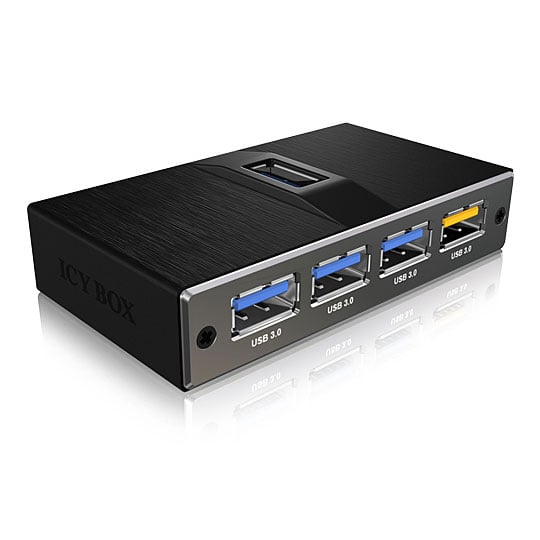 Icy Box Port Usb Hub With Usb Charge Port Ib Ac Ln