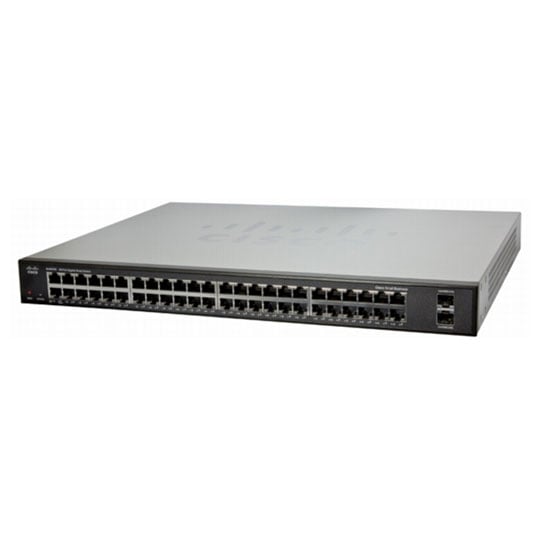 48 Port Gigabit Cisco Small Business Smart Network LAN Switch LN62139 ...