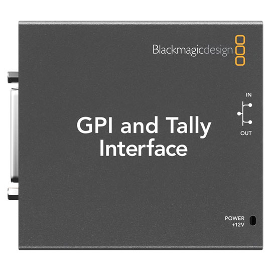 Blackmagic Design GPI and Tally Interface LN62580 - BMD-SWTALGPI8 | SCAN UK