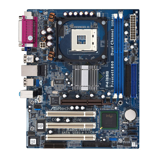 Подключение материнской платы asrock p4i65g