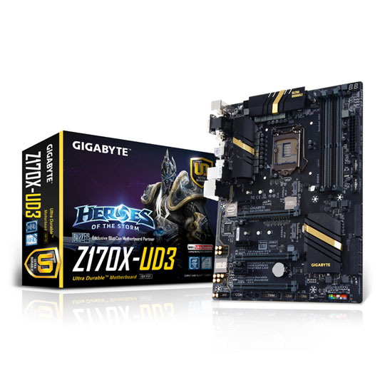 Gigabyte Z170X-UD3 USB 3.1 ATX Motherboard