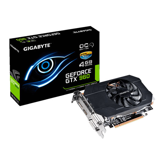 Gigabyte GeForce GTX 960 Mini ITX Gaming Graphics Card 4GB