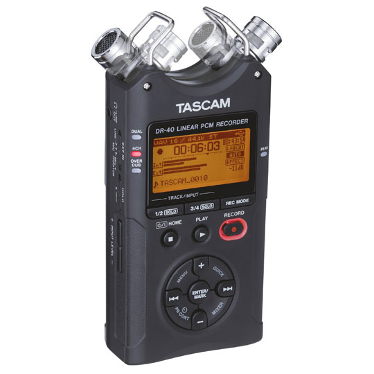 ( B-Stock ) Tascam DR-40 4-Track Handheld Recorder LN82128 | SCAN UK