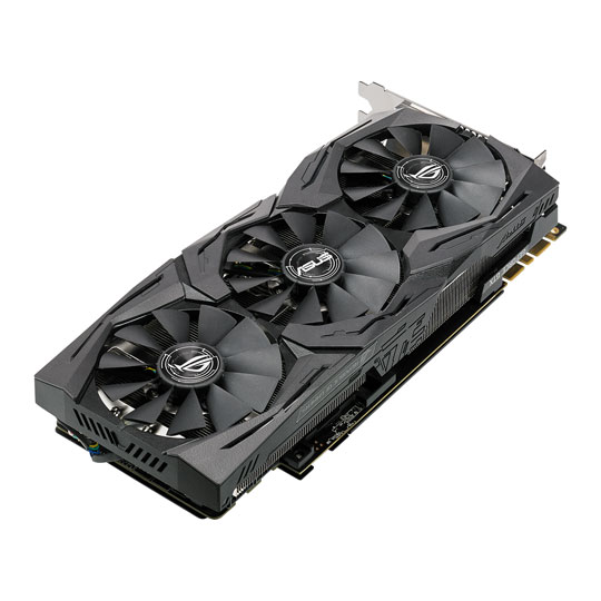 ASUS NVIDIA GeForce GTX 1080Ti 11GB ROG Strix Graphics Card LN84420 ...