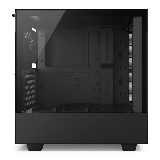 NZXT Black H500i Smart Tempered Glass Window Midi PC Gaming Case ...