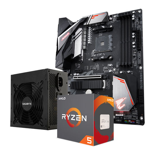 ブランド買蔵 b450 i aorus pro wifi biosアップデート済 Ryzen5 - PC