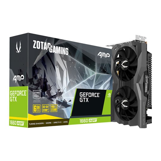 Zotac NVIDIA GeForce GTX 1660 SUPER 6GB AMP Turing Graphics Card LN101861 -  ZT-T16620D-10M | SCAN UK