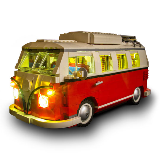 Light My Bricks Volkswagen T1 Camper Van Lighting Kit LN105177 EBS098 SCAN UK