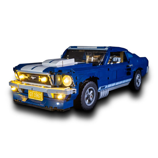 Light My Bricks Ford Mustang LN105179 EBS148 SCAN UK