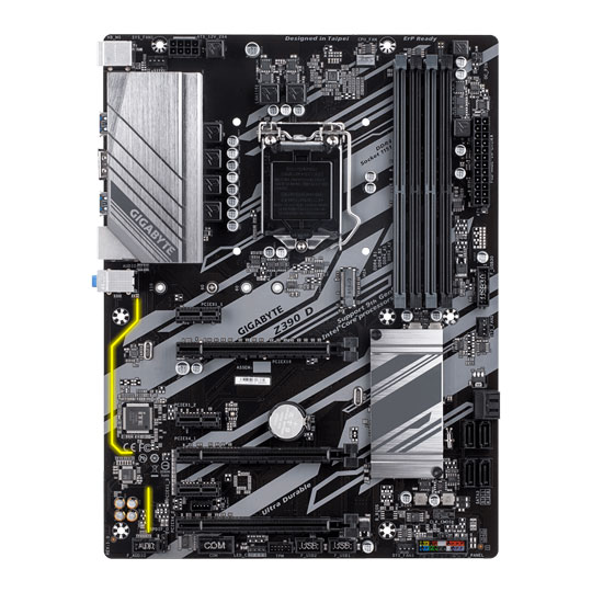 Gigabyte z390d не запускается