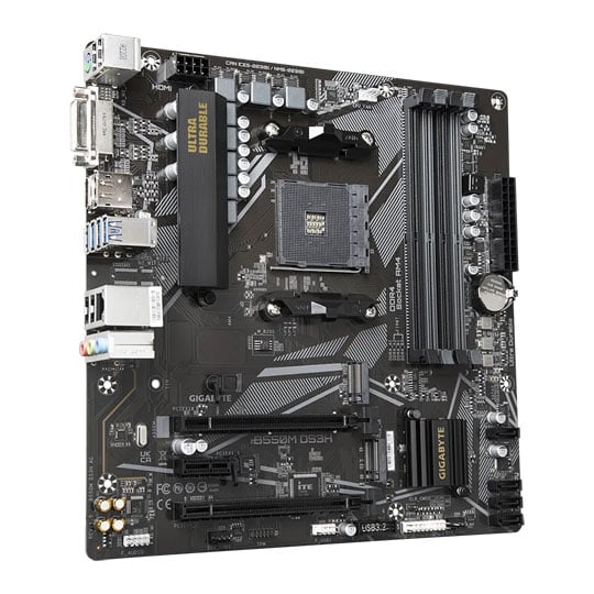 Gigabyte AMD B550M DS3H Micro-ATX Motherboard LN108440 | SCAN UK