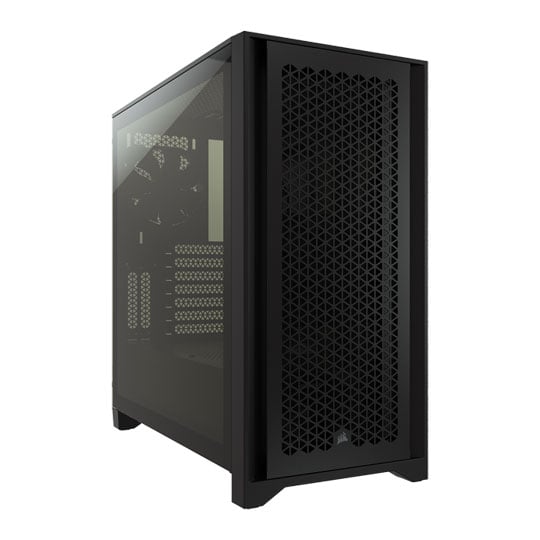 Corsair 4000D Airflow Tempered Glass Mid-Tower ATX Case Black LN108900 ...