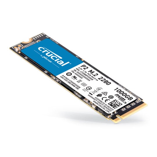 Crucial P2 1TB M.2 NVMe PCIe SSD/Solid State Drive