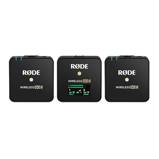 Rode Wireless GO II Dual Channel Wireless Mic System LN114825 - RODEWIGOII  | SCAN UK