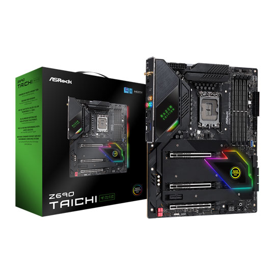 ASRock Intel Z690 Taichi Razer Edition ATX Motherboard 14th/13th/12th Gen  Geady