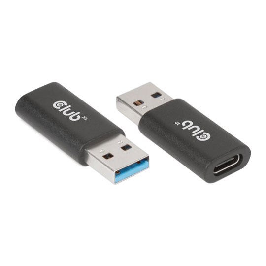 Club 3D USB 3.2 Gen1 Type-A to Type-C Adapter LN121638 - CAC-1525 | SCAN UK