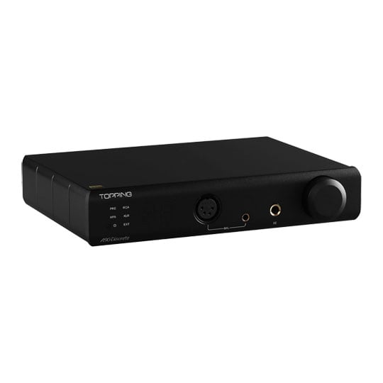 Topping - A90D, Desktop Headphone Amplifier - Black LN127617 - TOP-A90 ...