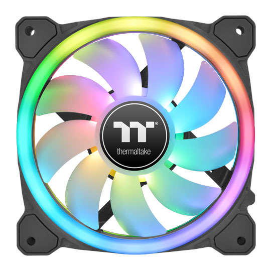 Thermaltake SWAFAN 12 RGB Reversible Airflow Radiator Fan (3 Fan Pack ...