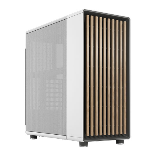 Fractal North Chalk White Mesh Mid Tower PC Case LN129638 - FD-C-NOR1C ...